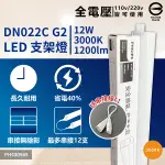 【卡樂】飛利浦 易省 3尺 12W 支架燈 BN022 G2 LED 白光 自然光 黃光 層板燈 PHILIPS