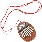 Kisangel Mini Wooden Kalimba Keys Finger Piano for Beginners Compact Design Portable Musical Instrument for Adults Sturdy Construction with Sound
