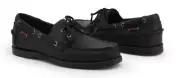 Sebago Docksides Portland Total Black Boat Shoe Men's US sizes 7-15 Medium/NEW!!