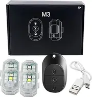 Led Lights - Warning Led Lights, Wireless Led Lights | High Brightness Rechargeable Automotive Lighting, Portable Anti-Collision Motorcycle Accessories For Safe Riding