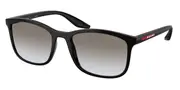 Prada Linea Rossa PS A08S 1AB0A7 Men's Sunglasses Black Size 56