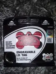 FIDO engravable pet id tag - Arkansas Razorbacks