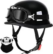 Motorcycle Half Shell Half Helmet Half Shell Helmet Baseball Cap Helmet Baseball Cap Motorcycle Helmet with ECE Approval Cruiser Chopper Scooter Helmet for Bike Cruiser Chopper