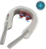 Homedics Shiatsu Neck & Shoulder Massager with Heat - Grey