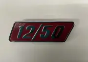 TRIUMPH 613967 HERALD 12/50 SALOON BOOT LID & REAR WING BADGE
