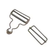 6 Sets 45mm1 3/4 inch Suspender Buckle Overall Clip Dungaree FastenerBib libe...