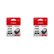 2PK Canon Pixma PG645XL Ink Cartridge 400 Page Yield - Black