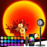 Sunset Lamp Projection, 16 Colors Changing Projector LED Lights Floor Lamp