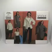 Vogue V2988 Womens 6-12 Jacket Top Dress Skirt Pants Sewing Pattern UNCUT