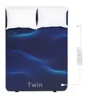 Grounding Mat for Bed, Twin Size Earthing Mattress Cover Sheets Pad Grounding...