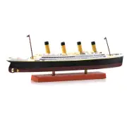 1 Pcs 1/1250 Diecast TITANIC Cruise Ship Boats Boat Alloy Model Static Display