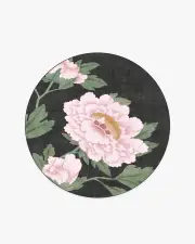 185' Round | Machine Washable Runner Rug | Kid & Pet Friendly | Indoor Rug | Gracie Haru Charcoal Tufted Rug | Ruggable