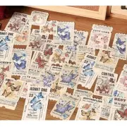 30/pk Retro BUTTERFLIES Ephemera Die Cuts Scrapbook Art Junk Journal Planner