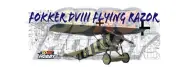 WW1 Fokker D-VIII 45" WS RC Airplane Laser Cut Balsa Ply Short Kit W/ Plans