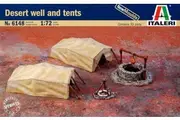 Italeri: 1/72 Desert Well and Tents - Model Kit