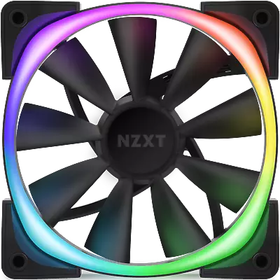 NZXT AER RGB 2 120mm RGB Black Fluid Dynamic Bearing PWM Fan