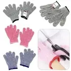 HPPE Work Safety Gloves Lever 5 Protective Mittens Paper Cuttings