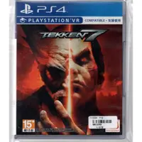 在飛比找蝦皮購物優惠-{瓜瓜皮}PS4 二手品 遊戲 中文版 鐵拳7 Tekken