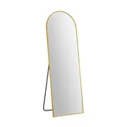 Viviendo Arched Full Length Mirror 1500x500mm Floor Dressing Mirrors Freestanding - 150cm | 2cm | 50cm