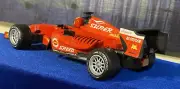 Light Up Red Friction Powered Formula Race Car with Sound Jia Yue Toys
