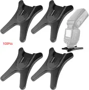 100Pcs DSLR Camera Flash Speedlight Hot Shoe Mount Stand for Nikon Sigma Olympus