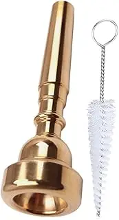 NULYLU 1 Set Trumpet Mouthpiece Cleaning Brush Kit Durable Trumpet Mouthpiece for Exceptional Sound with Cleaning Brush for Various Music Styles