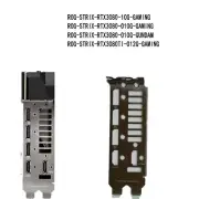 I/O IO shield for ASUS ROG-STRIX-RTX3080-O10G-GAMING Video Card Backplate Panel