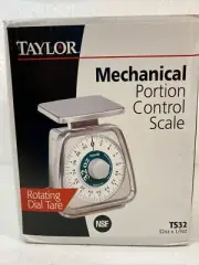 Taylor Precision Products TS32 Mechanical Portion Control Kitchen Scale, Univ...