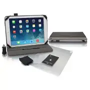 iCoustic 5-In-1 Accessory Pack For iPad Air - Grey - Protect - Charge - Case