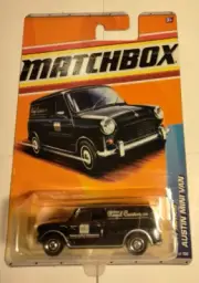 2010 Matchbox City Action AUSTIN MINI VAN black 72/100