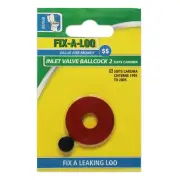 Fix-A-Loo Inlet Valve Ballcock 2 Cistern Washer Suits Caroma 226150