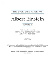 The Collected Papers of Albert Einstein, Volume 16 (Translation Supplement)