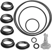 Sand Filter Replacement Parts for Intex Sand Filter Pumps, Pool Accessories for Intex Pool Seals, Sand Filter Pumps, Replacement Parts 25013, Pool Accessories Including 1 Air Release Valve, 11 O-Ring