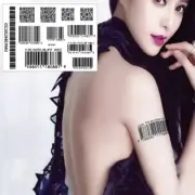 Temporary "Barcode QR code" Tattoo Decoration Sticker body Art Party Gift tattoo