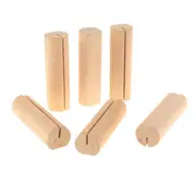 40-piece Wooden Place Card Base, Photo Stand Base, Table Number Stand Base, Suitable For Country We