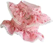 Yardwe 1pc Practical Pet Clothes Vest Harness Lovely Cat Vest with 1pc Rope