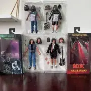 Highway to Hell Angus Young Bon Scott Movable Action Figure Collectible Toy Gift