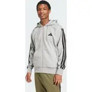 Essentials 3-Stripes Fleece Hoodie