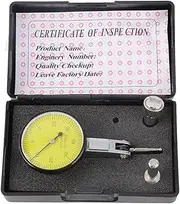 Nutriess Lever Dial Test Indicator 0.01mm Accuracy Meter Tool Kit Gage Grey Case for Precision Measurement