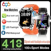 Smart Watch 2.01 inch Smartwatch Fitness Running Watch Bluetooth Pedometer Call Reminder Activity Tracker Compatible with Android iOS Men Long Standby Waterpro