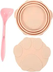 1Set Cat Food Cover Replaceable Food Lids for Pet Cans Wear Resistant Dishwasher Safe Keeps Food Fresh Flexible Easy to Use for Cat Food Storage