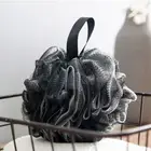 Ball Loofah Brush Exfoliating Bath Mesh Large Charcoal Shower Scrubber Sponge