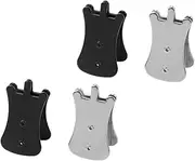 FUNOMOCYA Professional Mute Clip 4 Pcs Set Practice Tool Sound Control Dampen Treble Easy Mounting Ideal for All Levels