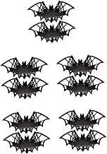 Alipis 5sets Unique Spider Web Design Floating Shelves Corner Wooden Wall Mount Display Shelf Halloween Decor 2pcs*5