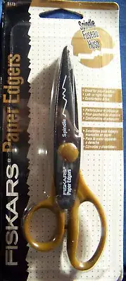 Fiskars Paper Edgers SPINDLE Scissors Scapbooking Arts & Crafts New in Package