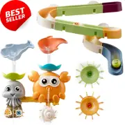 Bath Toys Octopus Crab Slide Suction Cup Water Toys for Toddlers