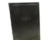 Personal Record: A Lifetime Memoir Heirloom Quality Journal Crane LIST$79 BLACK