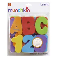 在飛比找蝦皮購物優惠-Munchkin 字母數字洗澡玩具學習組