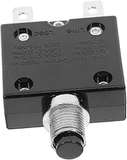 GARVALON Circuit Breaker Protection Car Circuit Breaker Push Button Circuit Breaker Circuit Breaker for Boat Generator Circuit Breaker Marine Circuit Breaker Auto Reset Circuit Breaker Iron