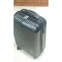 在飛比找蝦皮購物優惠-全新完整包裝 NINO1881 黑色髮絲紋行李箱20吋